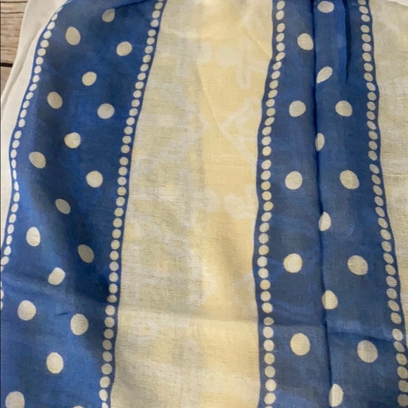 Sperry Lightweight Scarf Blue Yellow - Picture 2 of 5